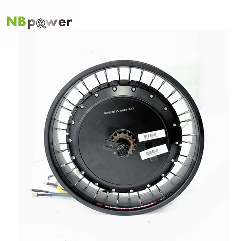 Qs Motor 273 8000W Hub Motor - NBpower/QS V3 273 40H Мотоциклетное колесо