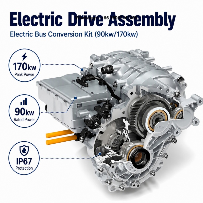 Ev Electric Motor Conversion Kit Car - Комплект для переоборудования электромобиля с пиковой
