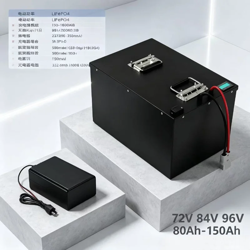 Аккумуляторный блок LiFePO4 со – обзор и цена Lifepo4 72V 100Ah Battery Pack Ev
